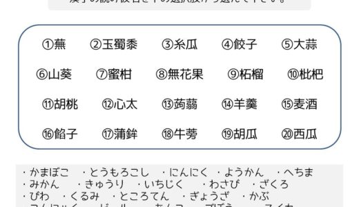 脳トレプリント にんべんの漢字を書き出し 脳トレログ