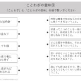 【脳トレプリント】ことわざの意味⑨