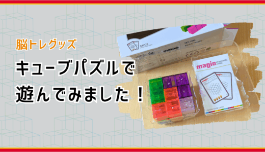 高齢者の認知症予防や指先のリハビリに。キューブパズルで楽しく脳トレ！